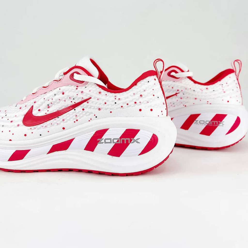 Nike Vomero Plus - Branco/Vermelho Carmim