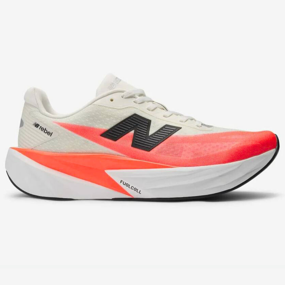 New Balance Fuelcell Rebel V5 - Branco/Vermelho