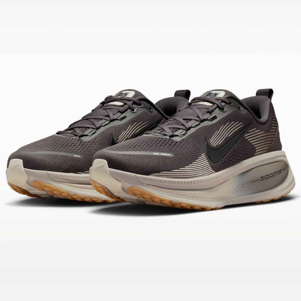 Nike Vomero 18 - Cinza Escuro/Bege
