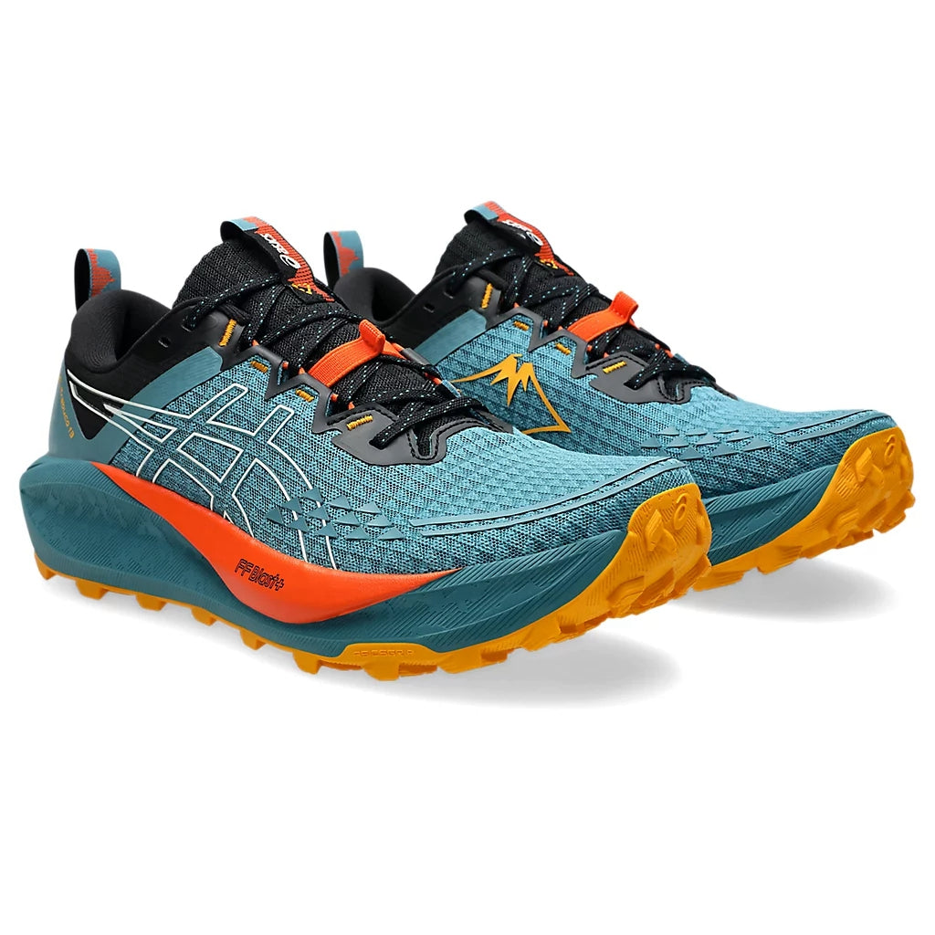 Asics Gel Trabuco 13 - Azul Atlântida/Laranja