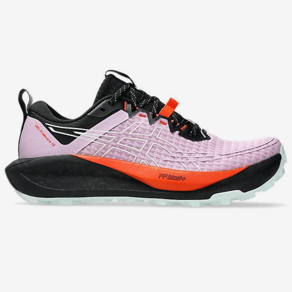 Asics Gel Trabuco 13 - Preto/Lilás/Vermelho