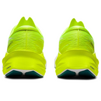 Asics Novablast 3 Verde fluorescente e Branco