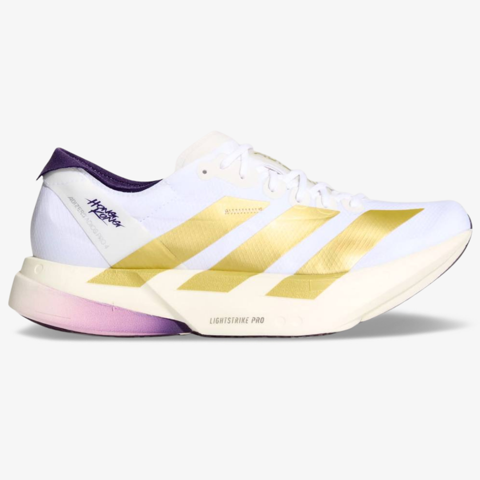 Adidas Adizero Adios Pro 4 Hong Kong - Branco/Dourado