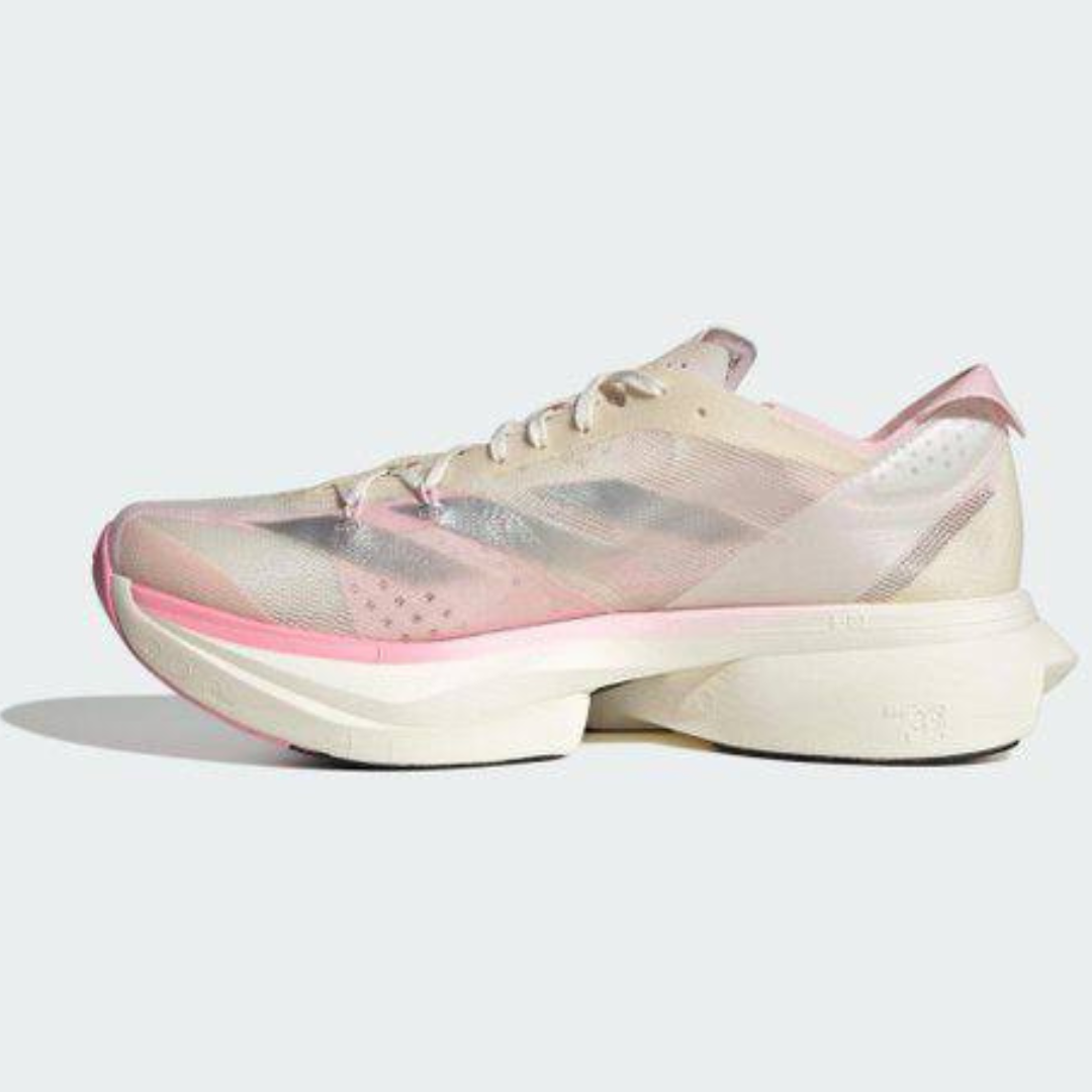 Adidas Adizero Adios Pro 3 - Branco/Rosa Claro