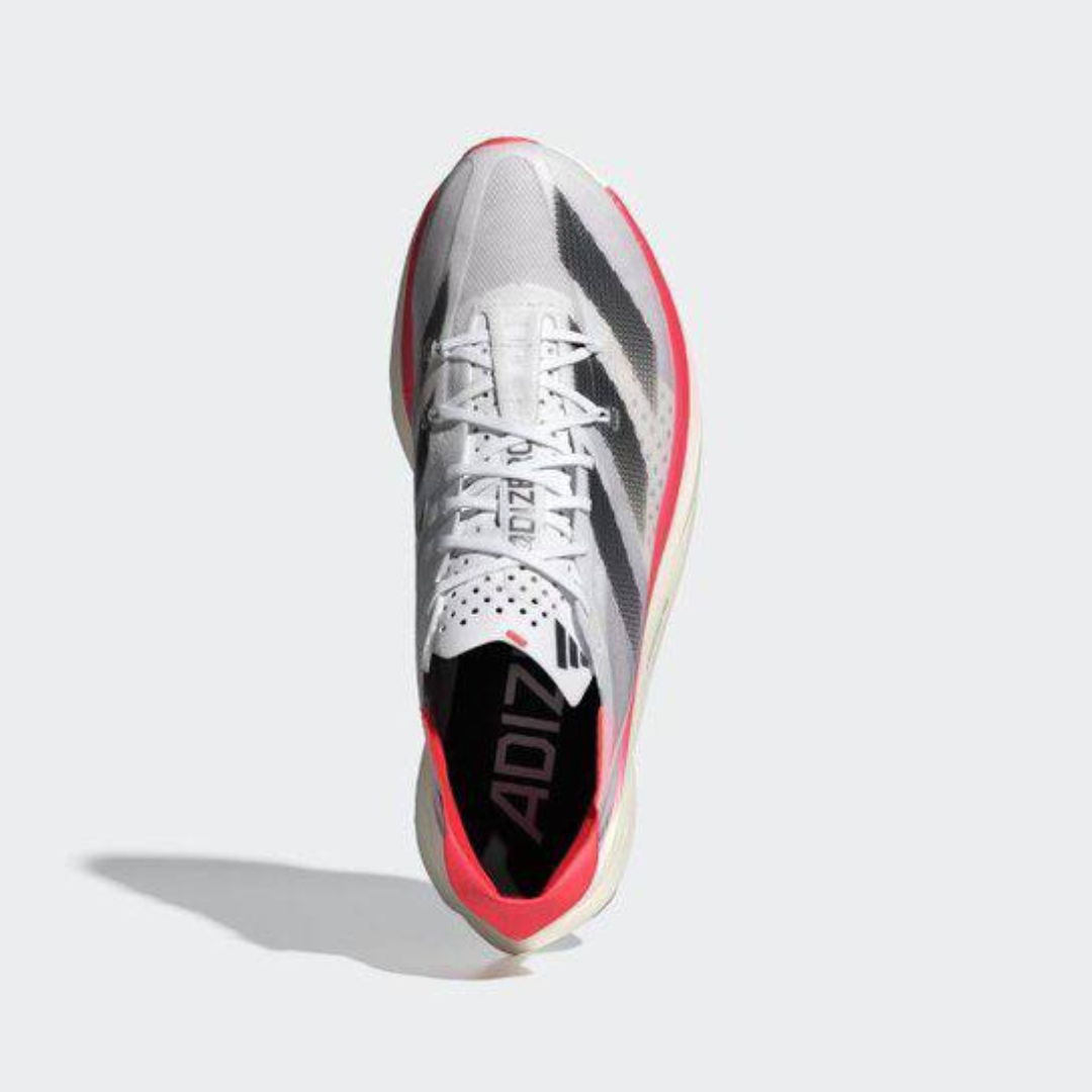 Adidas Adizero Adios Pro 3 - Branco/Vermelho Solar