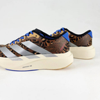 Adidas Adizero EVO SL - Marrom/Cinza Metálico/Azul Lúcido