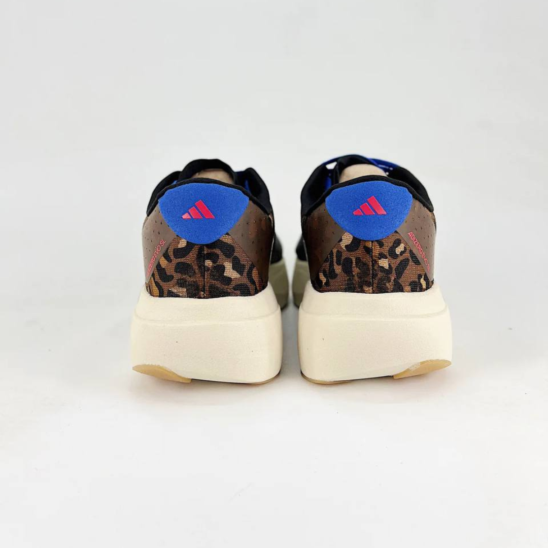 Adidas Adizero EVO SL - Marrom/Cinza Metálico/Azul Lúcido