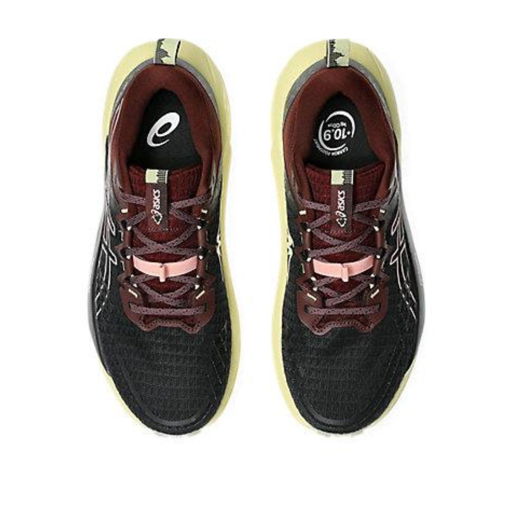 Asics Gel Trabuco 13 - Preto/Vermelho Vinho/Amarelo