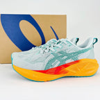 Asics Novablast 5 - Verde com Laranja