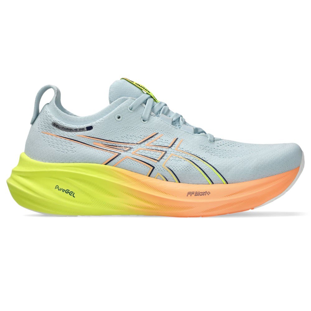 Asics Gel - Nimbus 26 Paris - Azul Claro/Amarelo